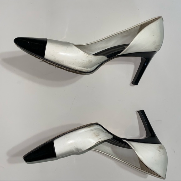 Max Mara pumps size 6 black and white - Picture 2 of 6
